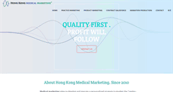 Desktop Screenshot of medicalmarketing.com.hk